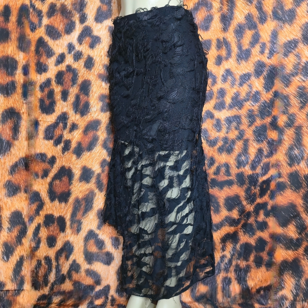 Killstar Nightdew Assymetrical Skirt - Picture 3 of 12